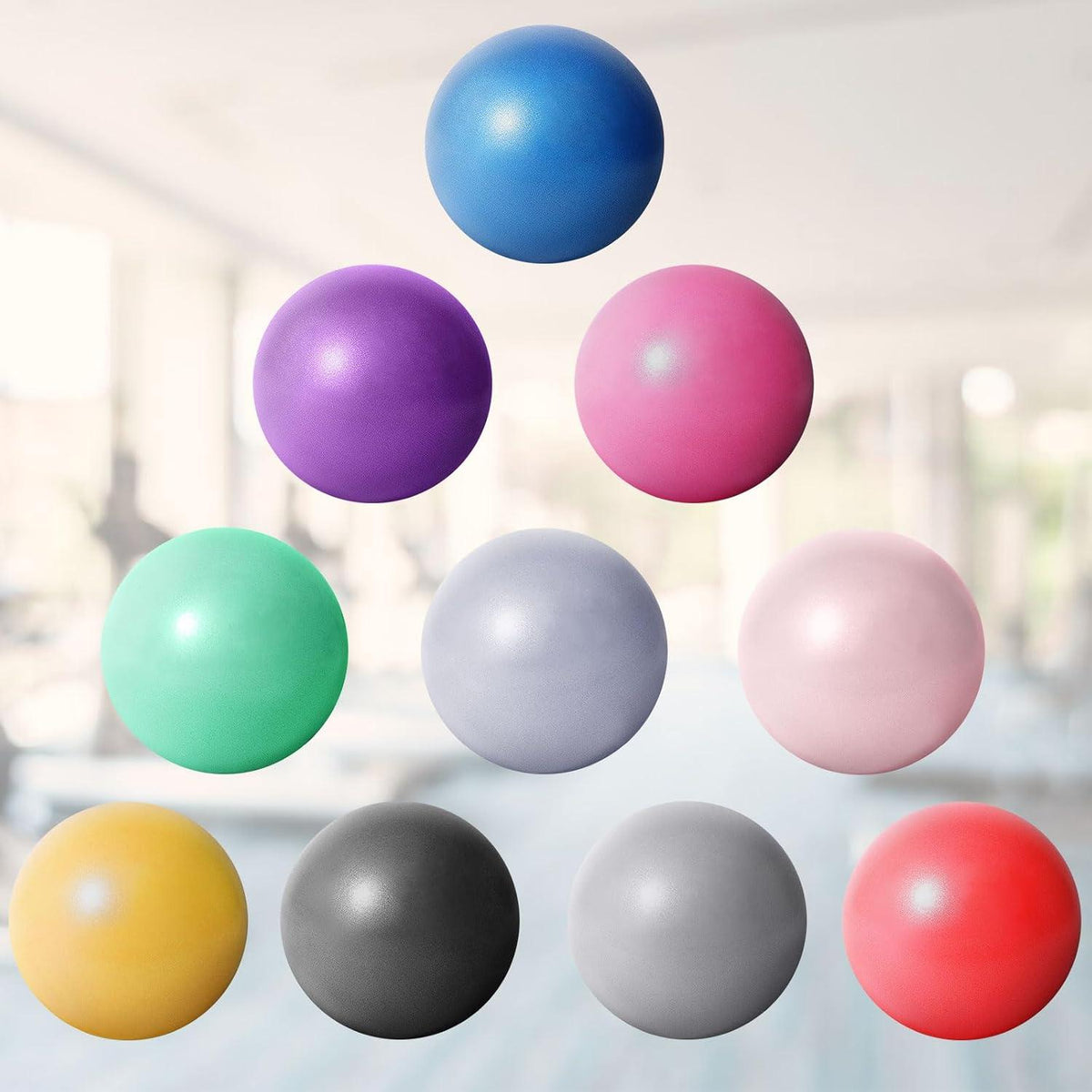 25cm Gymnastikball Pilates Yoga Ball Fitnessball Baby Soft Pink
