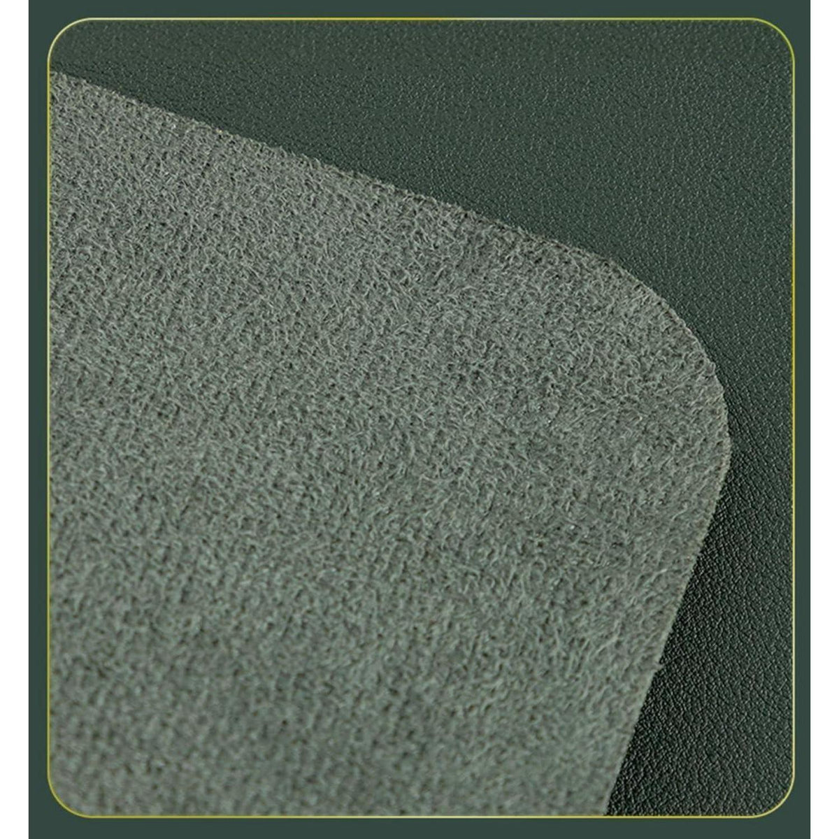 Tischdecke wasserdicht, Hellgrau, 90x200 cm in Lederoptik