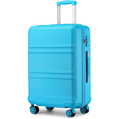 XL Hartschalenkoffer mit TSA-Schloss, 74cm, Blau