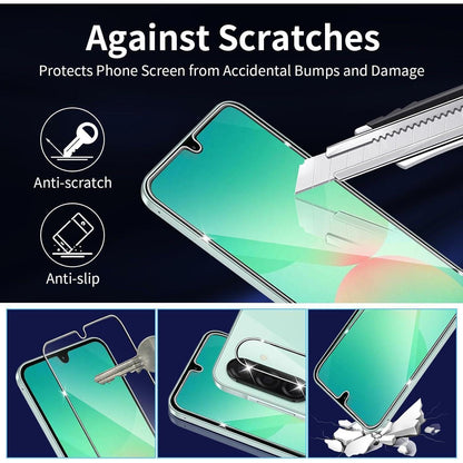 Schutzfolie Samsung Galaxy S23 FE Panzerglas 3 Stück Display