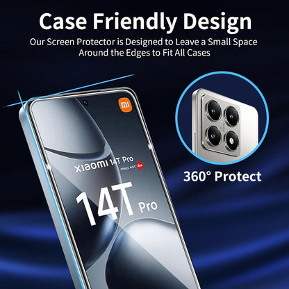 Schutzfolie Panzerglas Xiaomi Redmi 13C 4G/Poco C65, 2 Stück