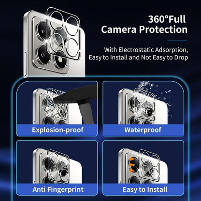 Schutzfolie Panzerglas Xiaomi Redmi 13C 4G/Poco C65, 2 Stück