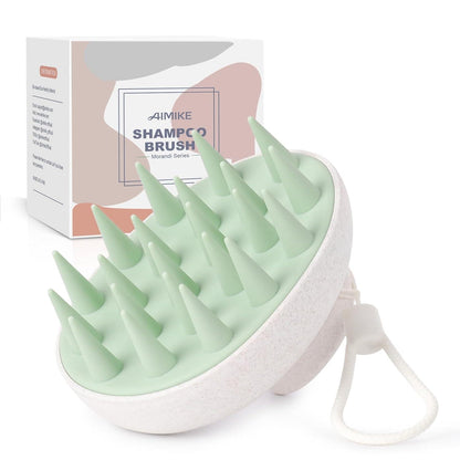 Kopfhaut Massagebürste Shampoo Bürste Bio Haarwachstum Peeling