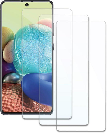 3er Set Displayschutzfolie für Samsung Galaxy A71/A72/A73, Panzerglas