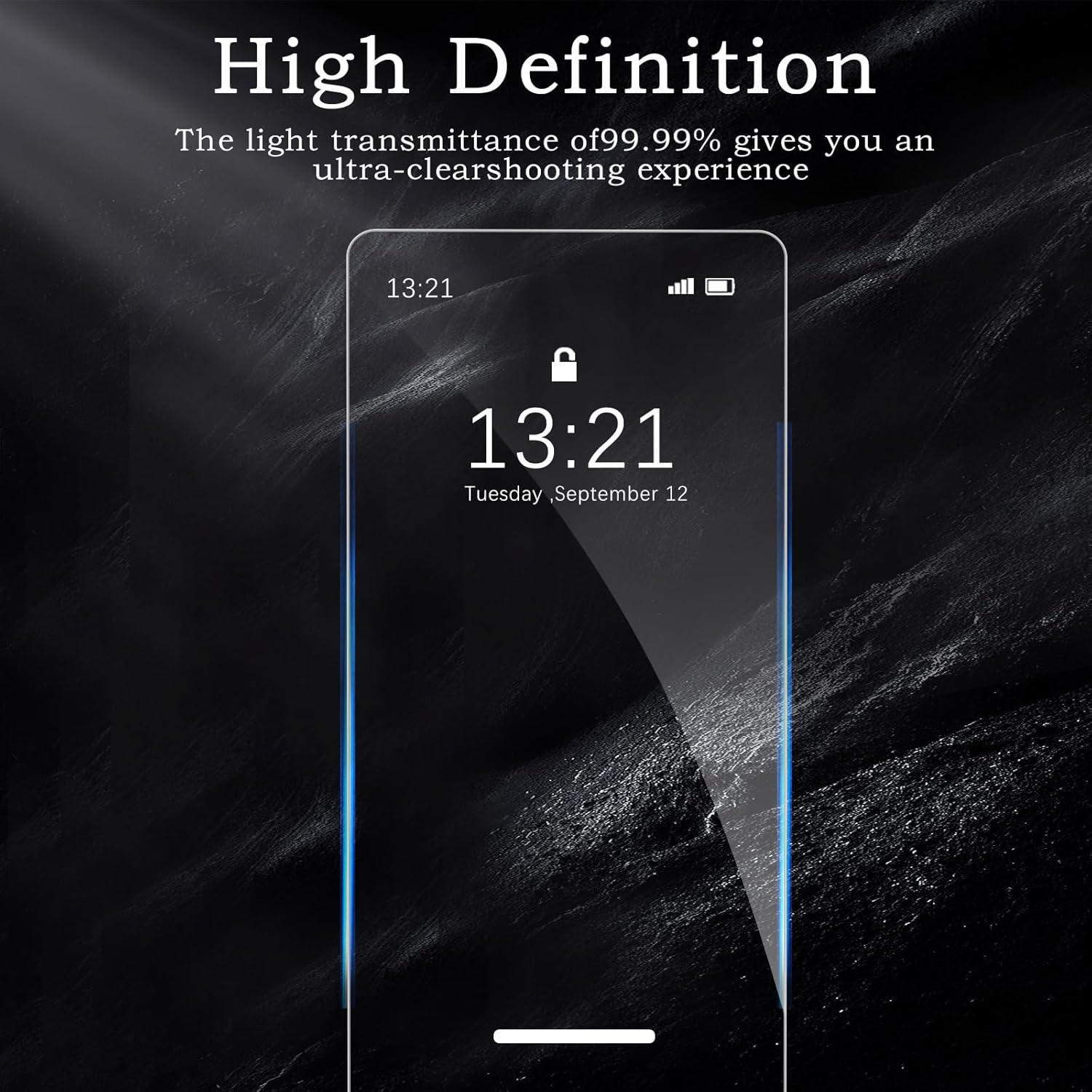 Panzer Schutzglas Samsung Galaxy A72 Display 9H Härte Mitglieds Schutzfolie
