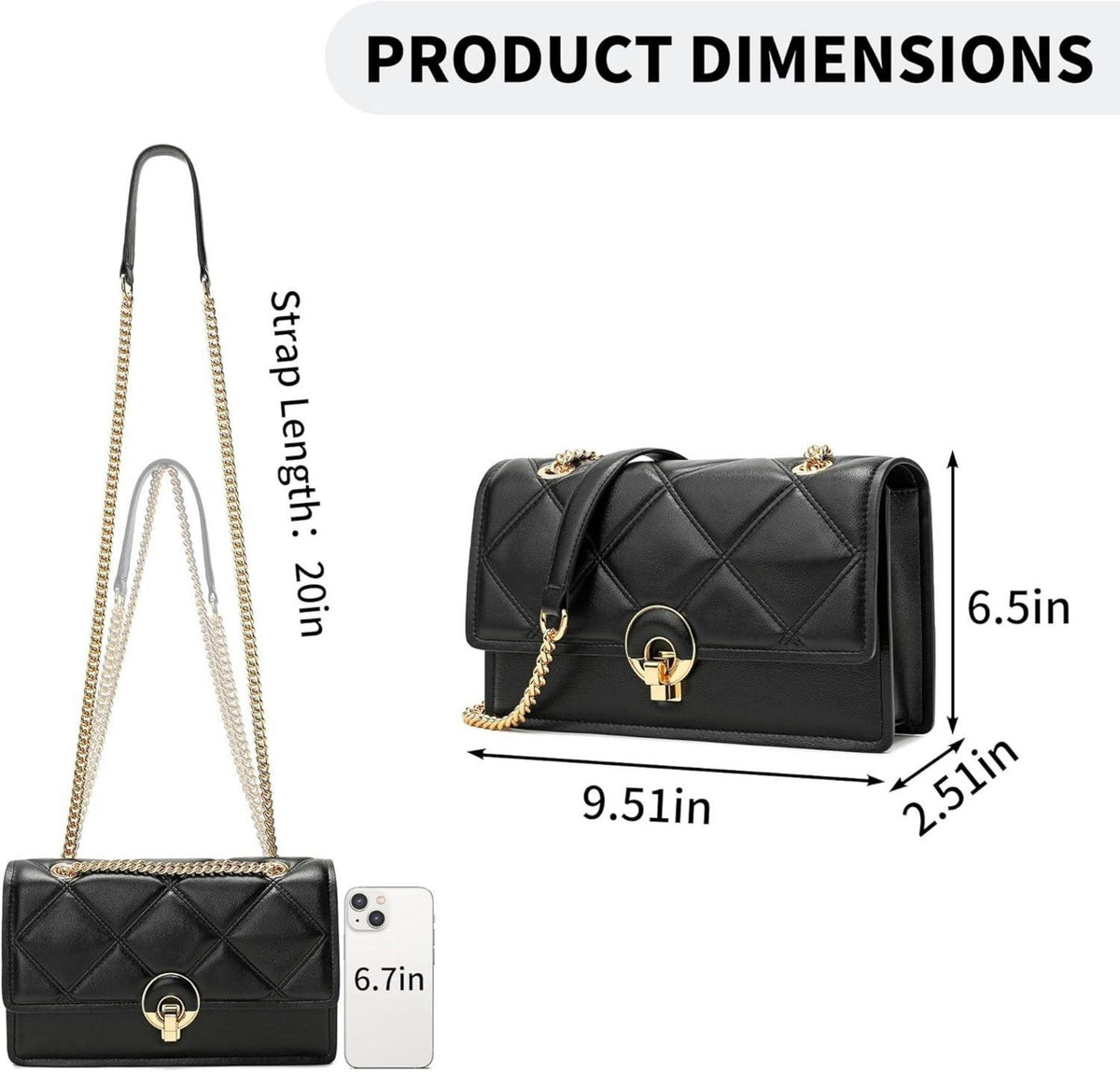 Umhängetasche Damen Crossbody Bag weiches Leder mit verstellbarem