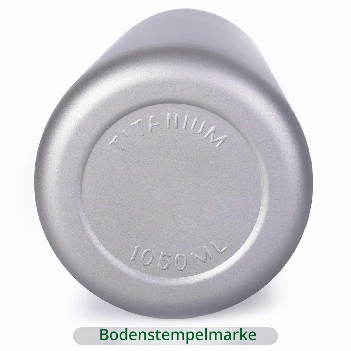 Titan Trinkflasche 1050ml – Ultraleicht & Robust für Outdoor