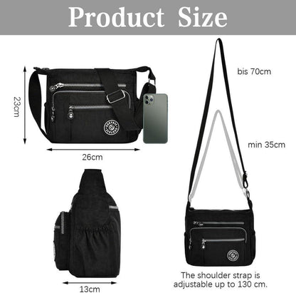 Nylon Umhängetasche Damen Schultertasche Handtaschen Multi
