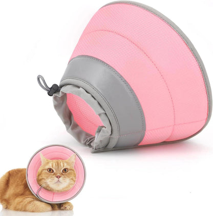 Verstellbarer Halskrause Katze orange EPE-Material