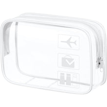 Aucuu Transparente Kulturtasche, PVC Reise Kosmetiktasche