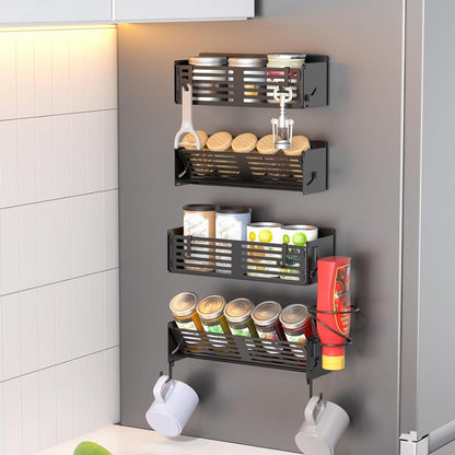 Magnetisches Gewürzregal für Kühlschrank, 2