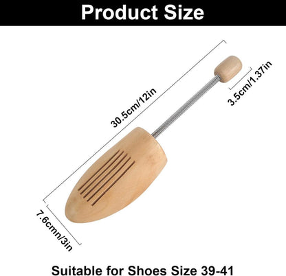 Schuhspanner Holz Spiralfeder Schuhdehner 42-46 Sneaker