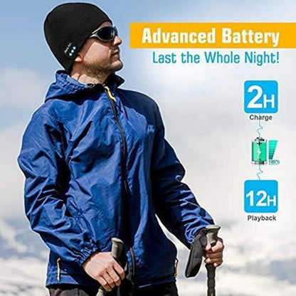 Bluetooth Mütze Herren Winter Geschenke für Männer Frauen