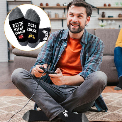Gaming Socken Bitte Nicht Stören Ich Zocke Geschenk 43-46