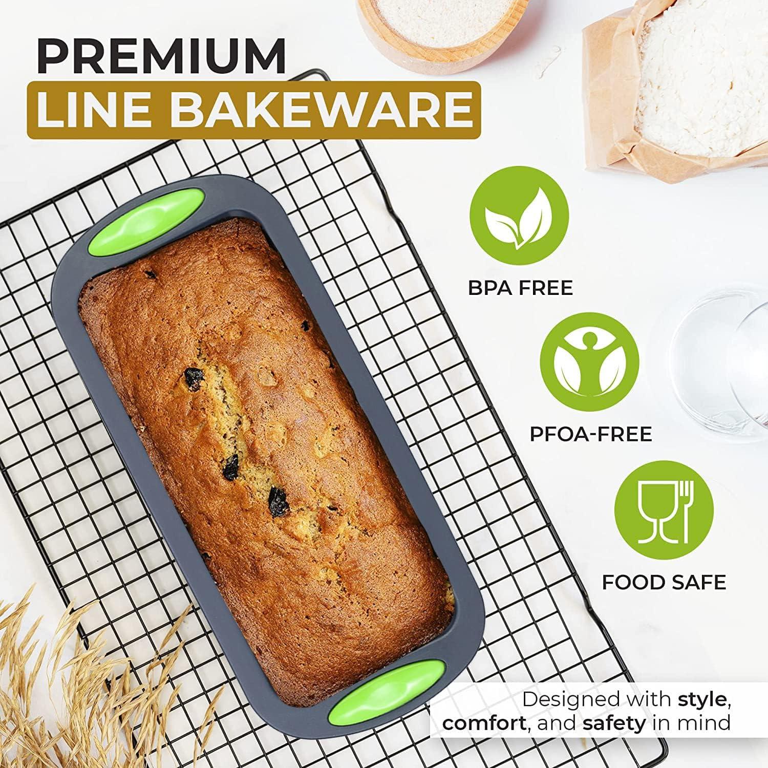 Silikon Brotbackform Backform Antihaft Kuchen Brot - 28x12x6.5 cm