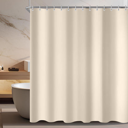 Duschvorhang Beige 150x150cm Antischimmel Wasserabweisend