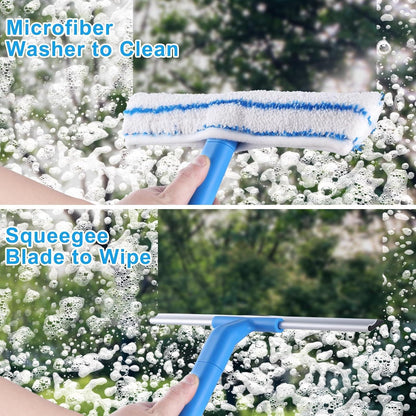 Mitclear Fensterreiniger Set(30cm) - Silikon-Fensterabzieher