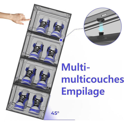 JOISCOPE Schuh-Organisator Stapelbarer