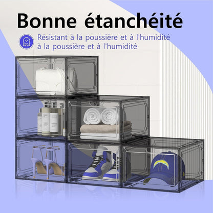 JOISCOPE Schuh-Organisator Stapelbarer