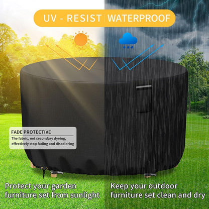 Wasserdichte Gartenmöbel Abdeckung 300x90cm – Schutz für Ihr Set