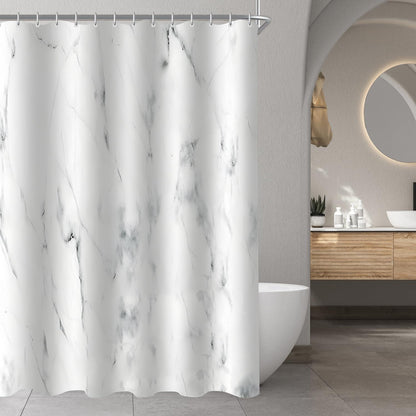 Duschvorhang Marmor 200x200cm Wasserdicht, Antischimmel, Waschbar, Polyester