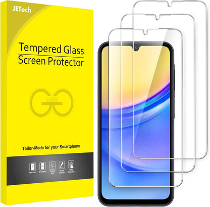 Schutzfolie Samsung Galaxy A15 9H Glas Displayschutz 3 Stück