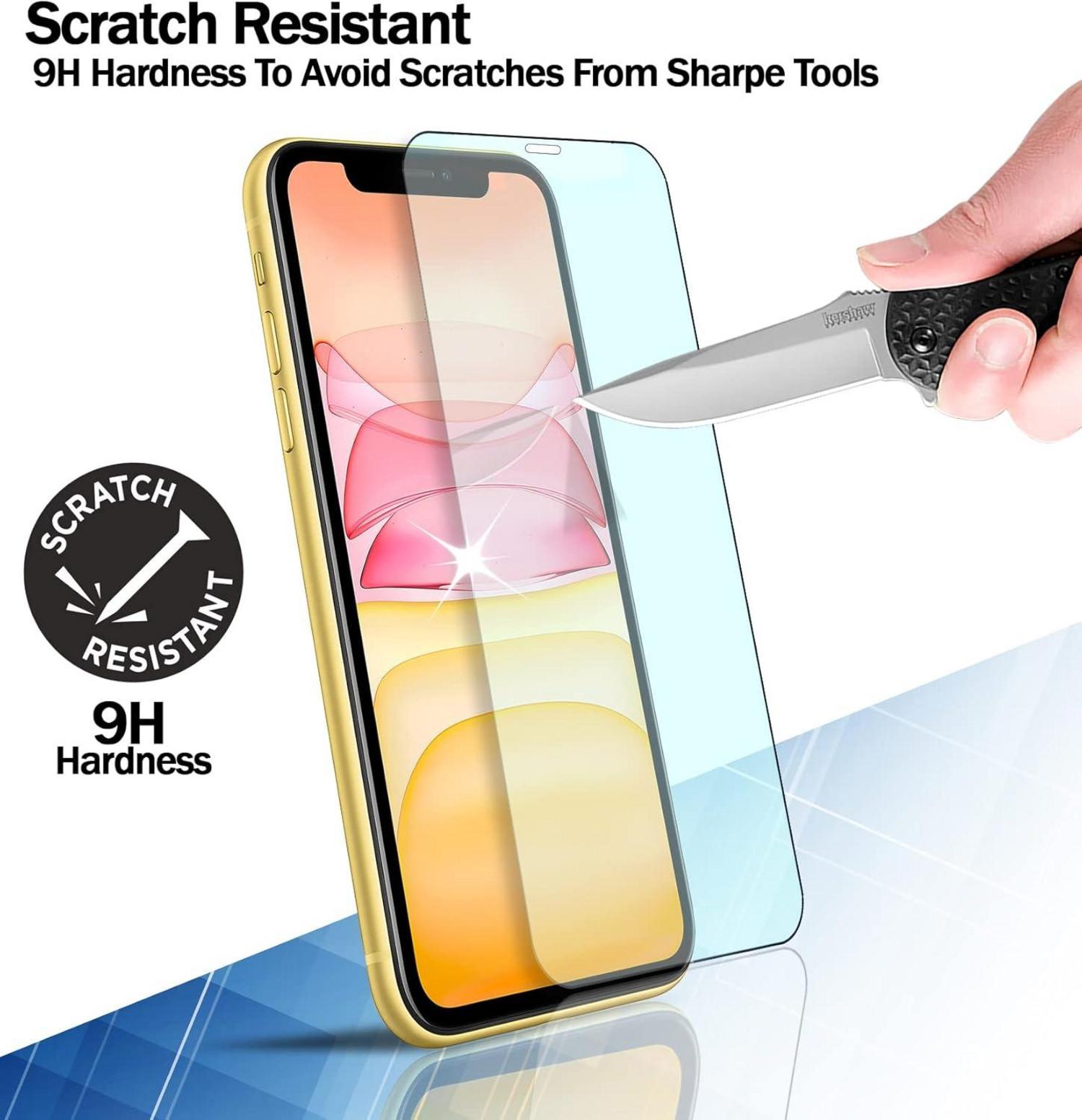 Panzerglas Displayschutz iPhone 11 Pro XS X 5.8 3er Pack