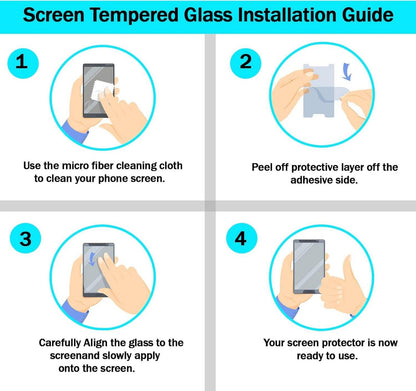 3er Pack Panzerglas Displayschutz für Xiaomi Redmi 12C 10C