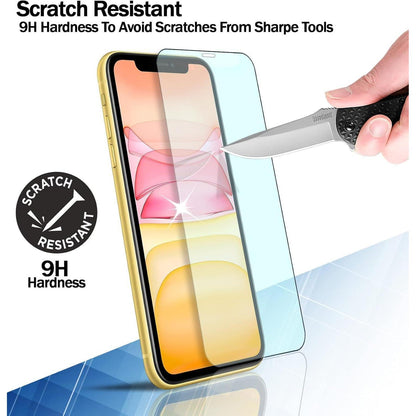 Panzerglas Schutzglas für iPhone 11 XR 6.1'', 3er Pack 9H