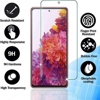 Panzerglas Displayschutzfolie Samsung Galaxy S21 FE 5G 3 Stück - HD