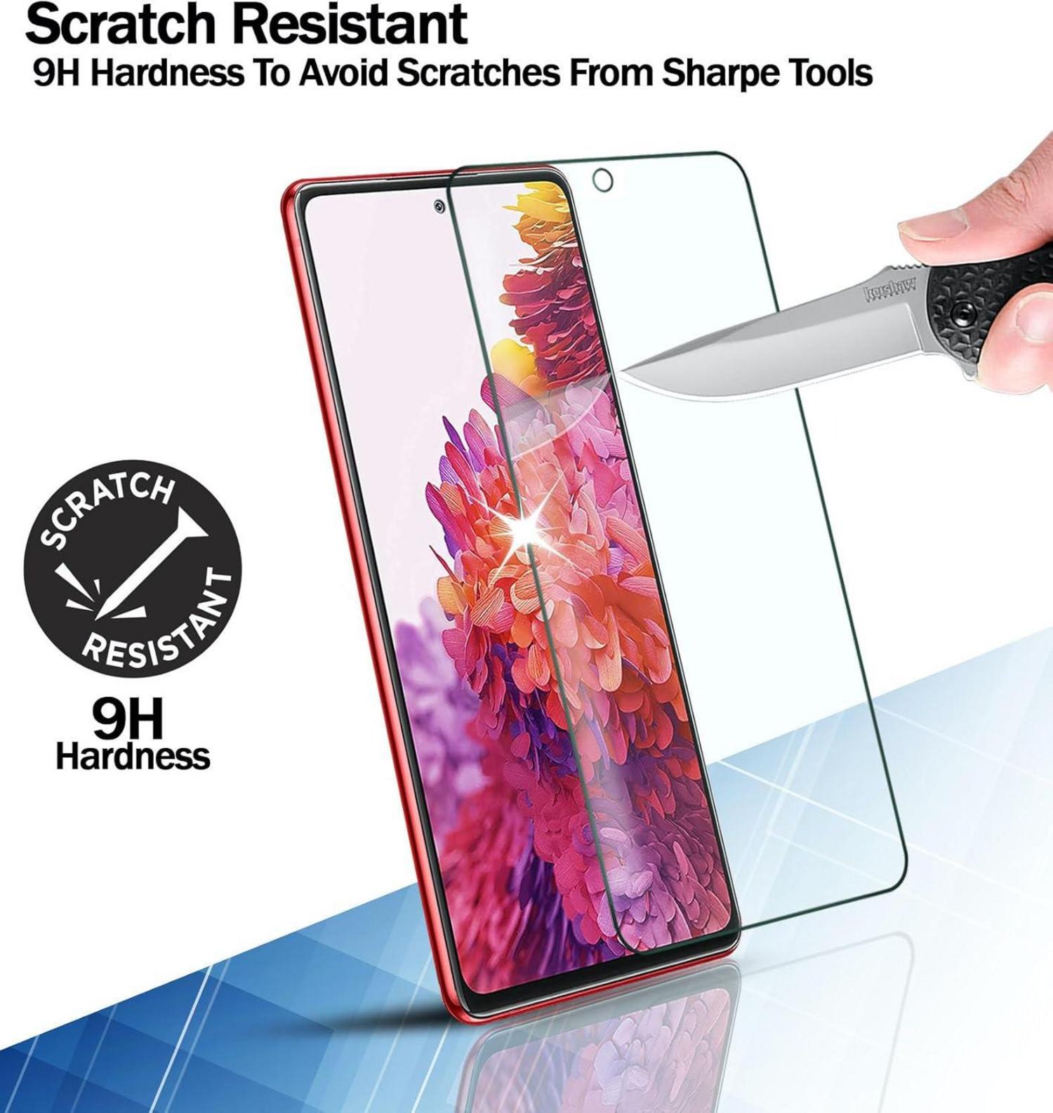 Panzerglas Schutz für Samsung Galaxy S21 FE 5G 3 Stück 0,33 mm HD