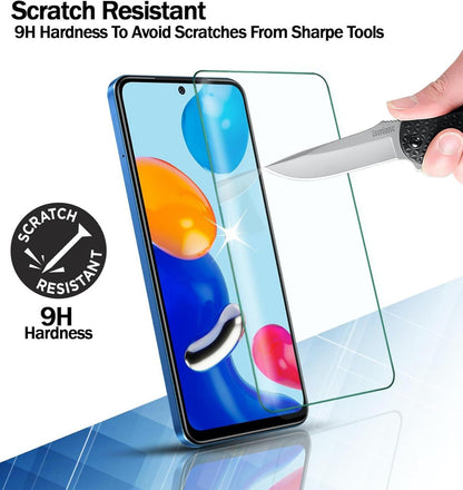 3x Panzerglas Displayschutz für Xiaomi Redmi Note 11 Pro 5G