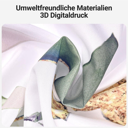 Lerores Duschvorhang Goldene Blätter 240x180cm H180 x B240 cm (1er