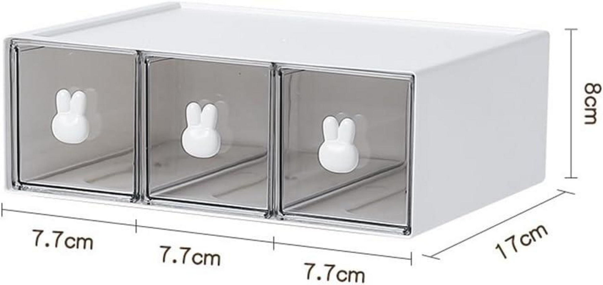Küchen Organizer Teebox 3 Schubladen Aufbewahrungsbox