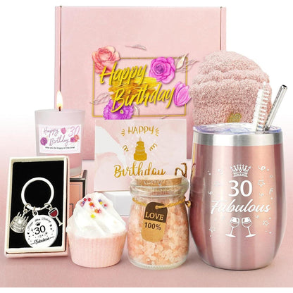 Geschenkset 30. Geburtstag Frau – Für Freundin, Mama, Schwester