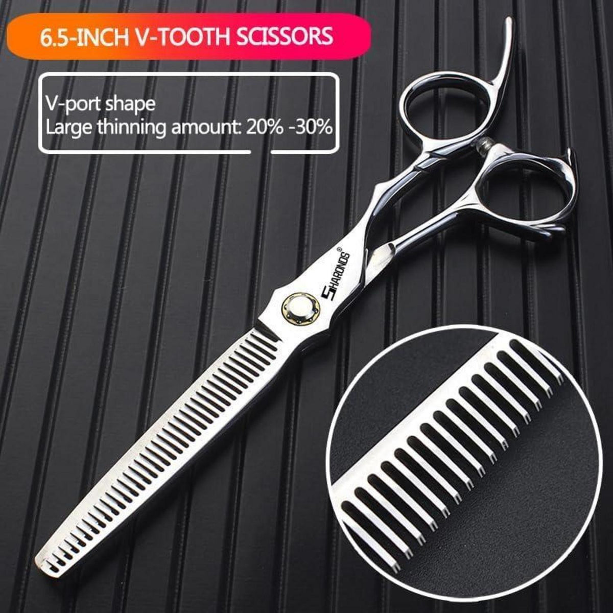 Professionelle Haarschere 6/6,5 Zoll – Japanisches 440C Stahl Set