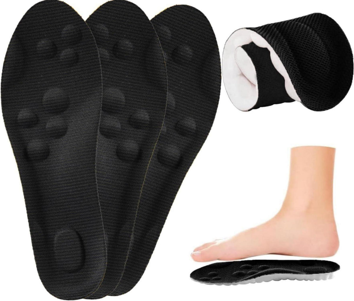 Orthopädische Einlegesohlen Arch Fersensporn Sport Schuheinlagen