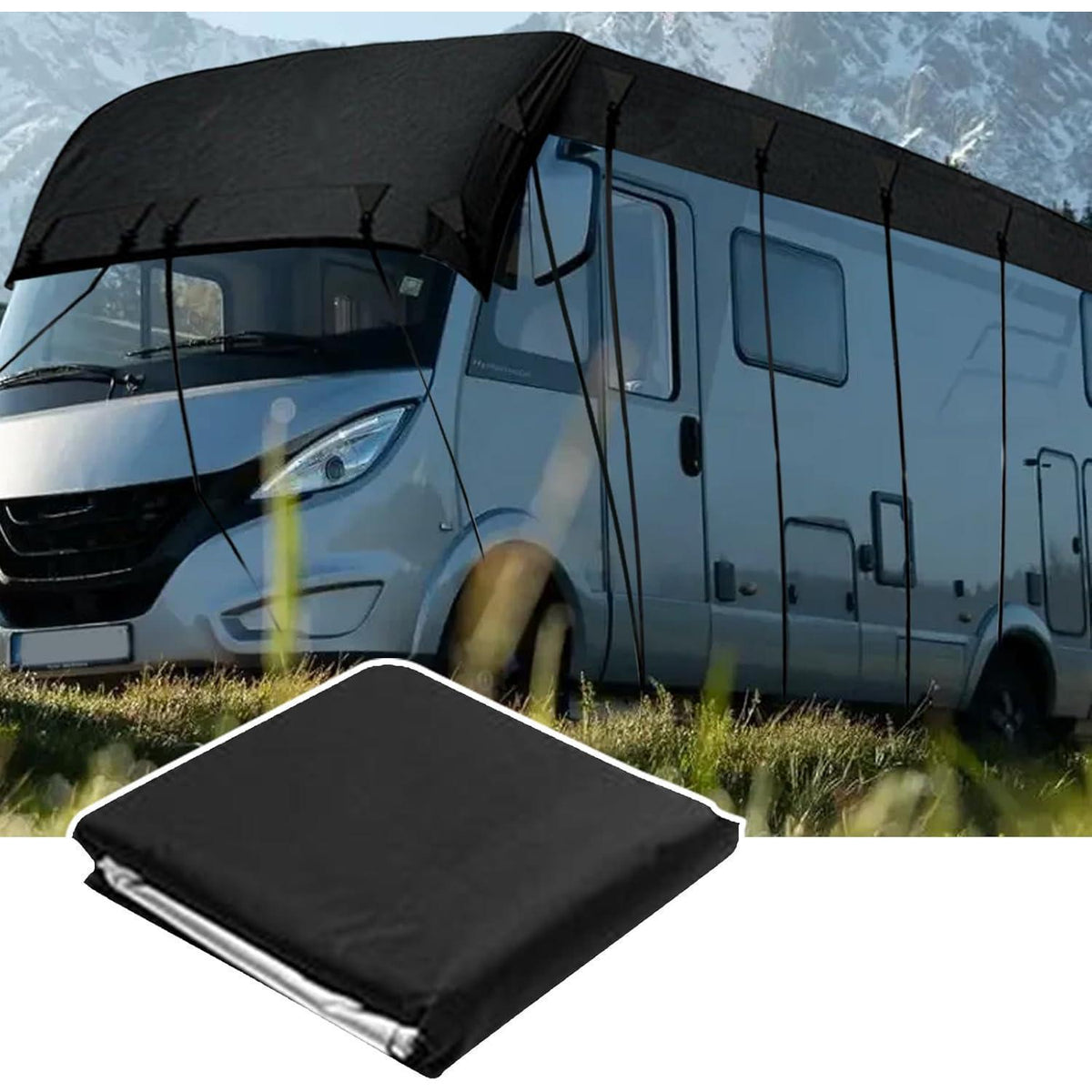 Wohnmobil Dachschutzhülle 6,5 x 3 m – 210D Oxford Gewebe