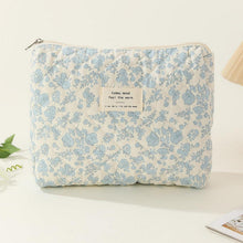 3-teilig Reise Kosmetiktasche Damen Blumenmuster Kawaii