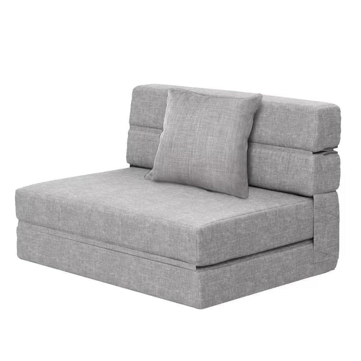 Schlafsessel mit Memory Schaum & Kissen – Gästesofa 100x190cm