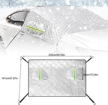 Frontscheibenabdeckung Auto Winter 600D Oxford Schnee Frost