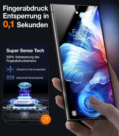 TORRAS Samsung Galaxy S24 Panzerglas 9H+ Schutzfolie 2 Stück