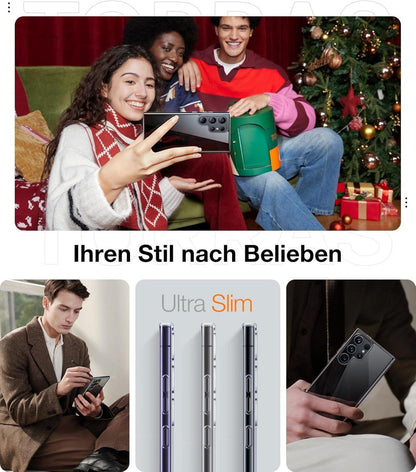 Samsung Galaxy S24 Ultra Hülle - Anti-Vergilbung Transparent 5G