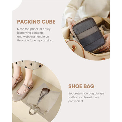 Damen Reisetasche mit Schuhfach Weekender Handgepäck