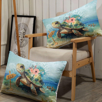 Bettwäsche-Set Meeresschildkröte 200x200 cm | Kinder & Erwachsene