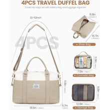 LOVEVOOK Damen Reisetasche Sporttasche Weekender Handgepäck