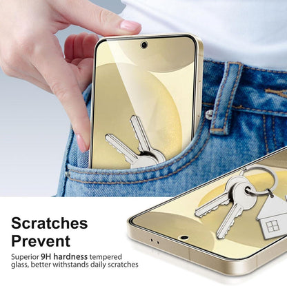 SPARIN Samsung Galaxy S24 Panzerglas Schutzfolie 3+2 Stück 9H Klar Transparent
