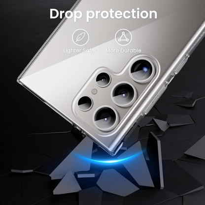 Durchsichtige TPU Hülle für Samsung Galaxy S24 Ultra, Slim Case Transparent