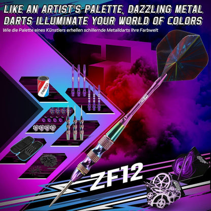 CyeeLife Dartpfeile Set 22g Profi Steeldarts Aluminium