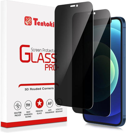 iPhone 12/12 Pro Sichtschutz 6,1 Zoll Panzerglas 2